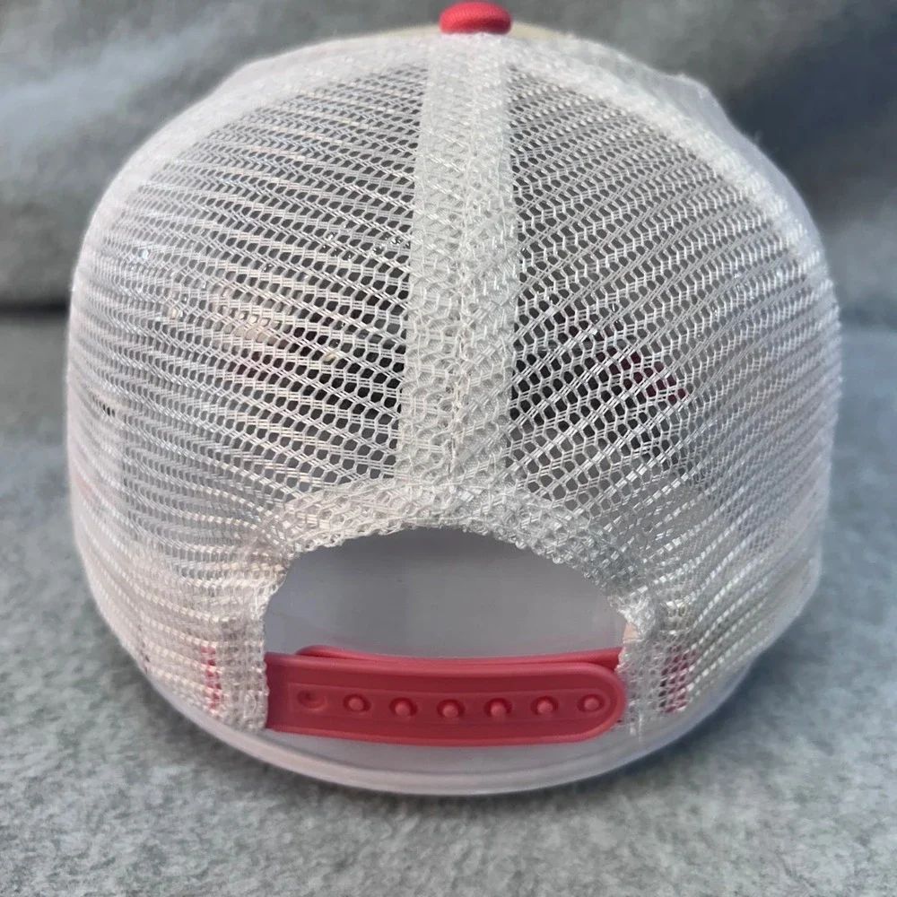 Always Kind Girls Pink Hello Kitty Trucker Hat Mesh Snapback OSFM
